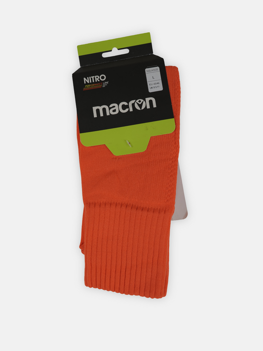 Macron Mens 2020-21 Paok Gk Football Socks / Orange / RRP £14.99
