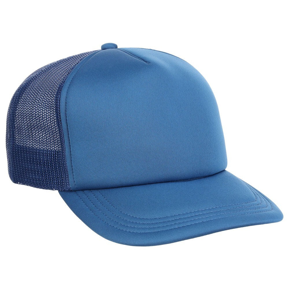 Unisex Plain Screen Foam Trucker Hat / Teal / £20