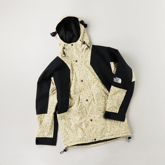 The North Face 1994 Seasonal Retro Mountain Light Jacket-TNF White Sherpa Print