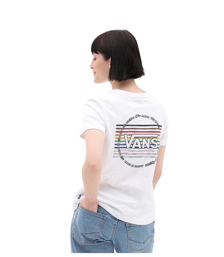 Vans Womens Pride T-Shirt / White / RRP £30