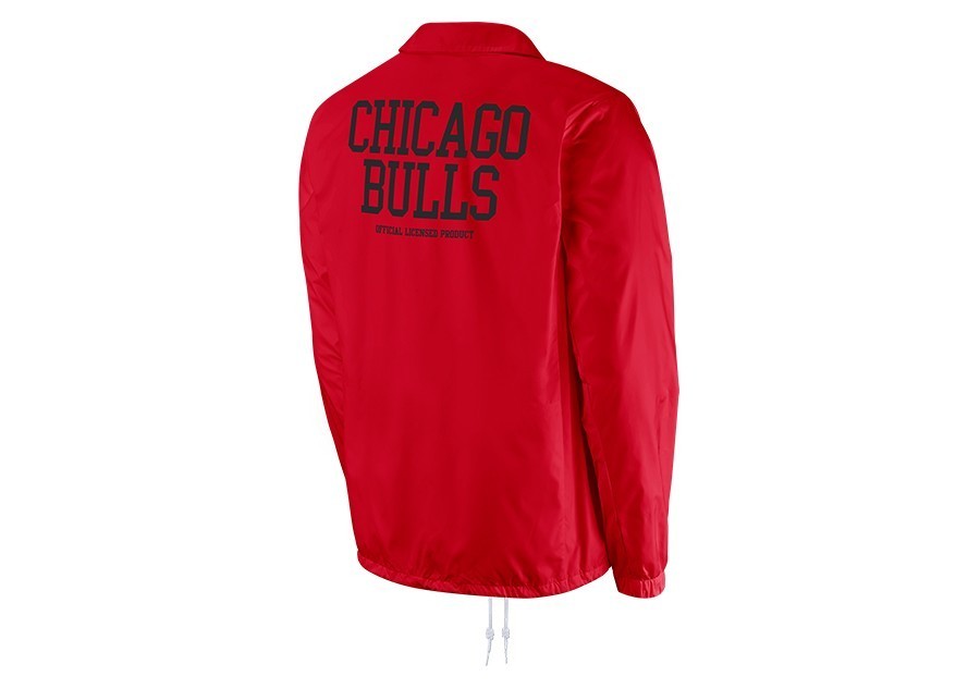 Nike Men's Chicago Bulls Courtside Coaches Jacket / Red / RRP £80