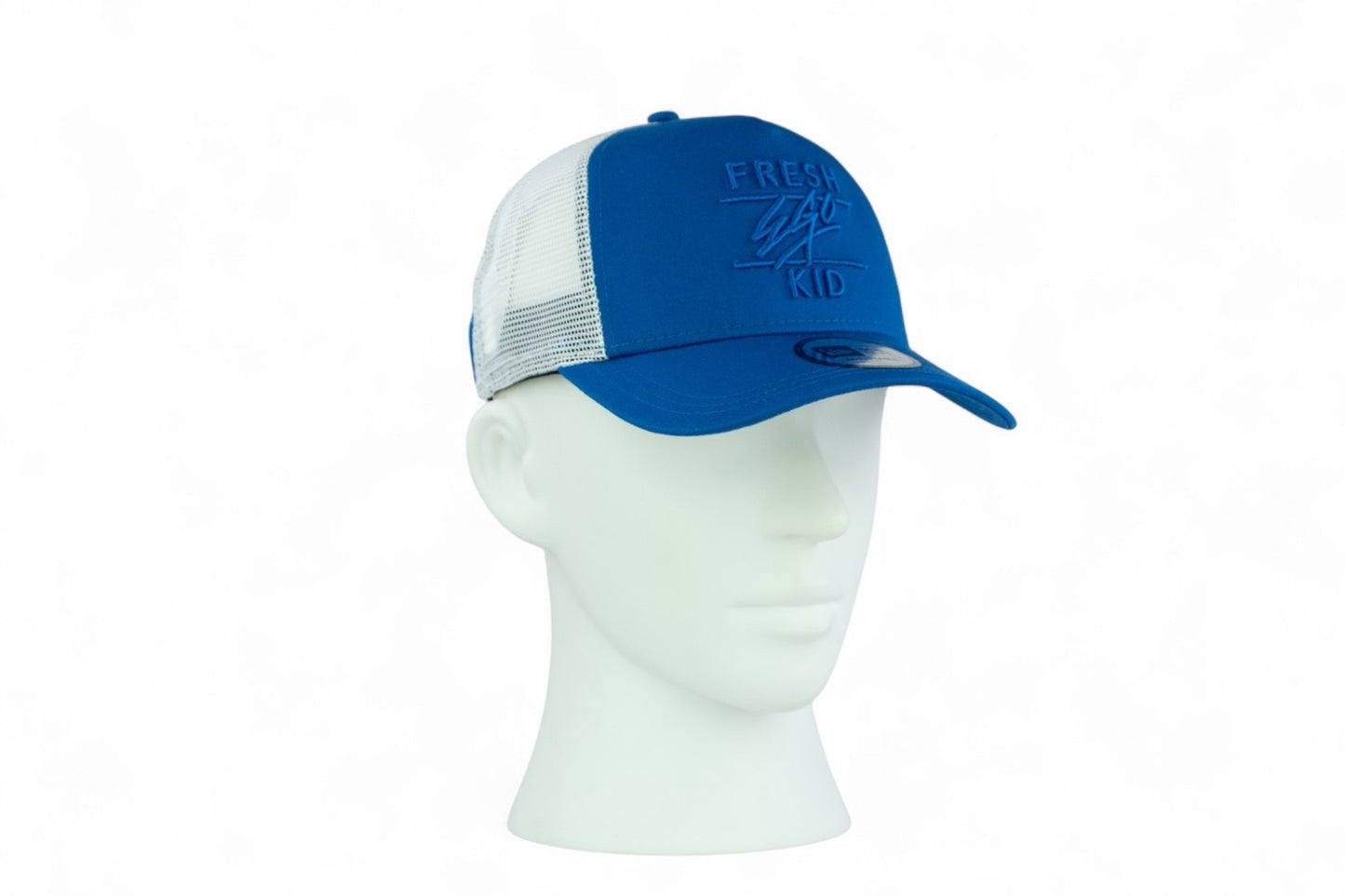 Fresh Ego Kid Script Trucker Cap / Blue / RRP £35