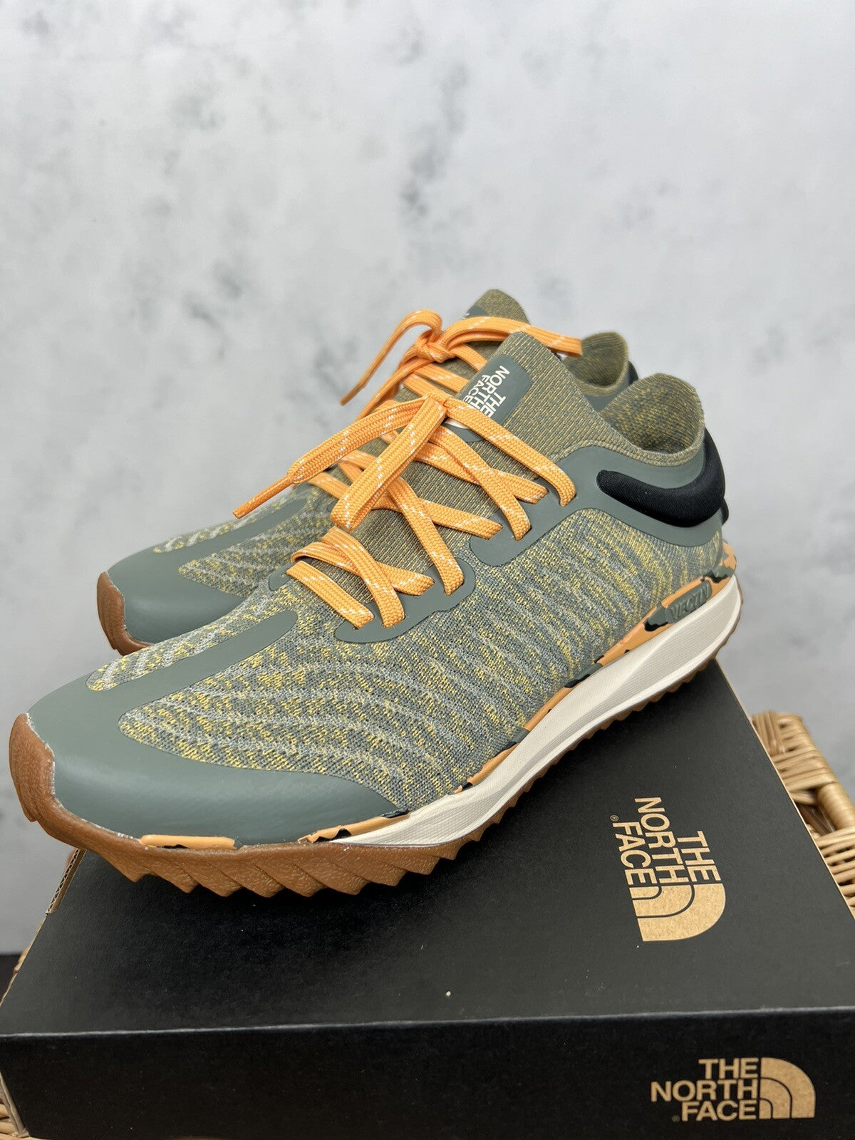 The North Face Men's Vectiv Escape Knit Trainers / Green / 6.5 / RRP £130