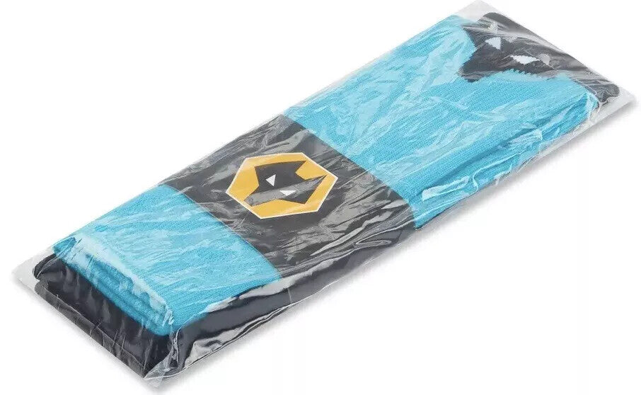 Castore Mens Wolves Player Issue Football Sleeve Socks / Blue / RRP £20
