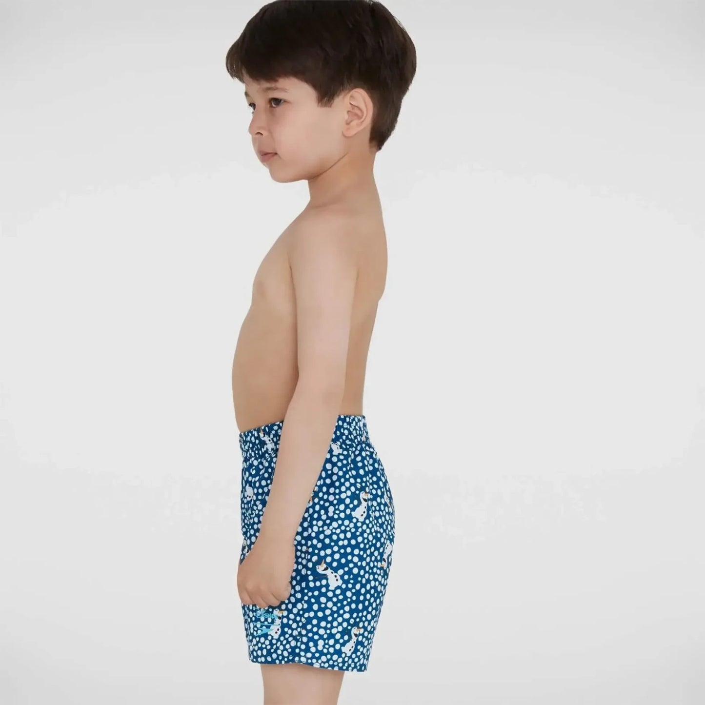 Speedo Boys Allover Swim Shorts / Blue / RRP £14