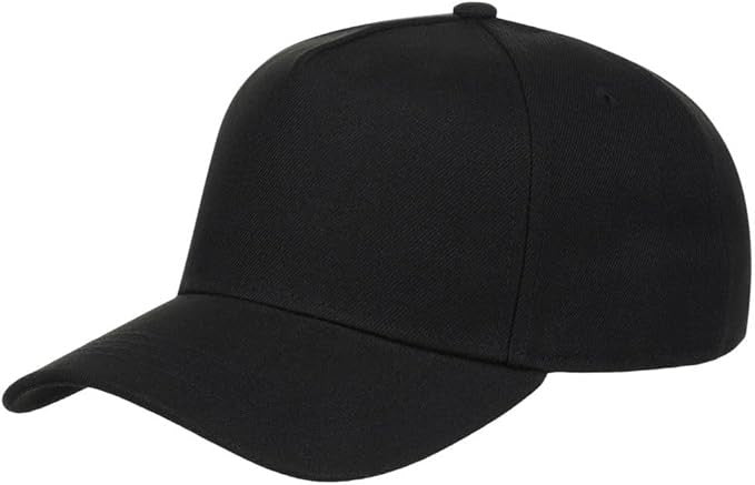 Lids Blank Black Snapback Cap / RRP £20
