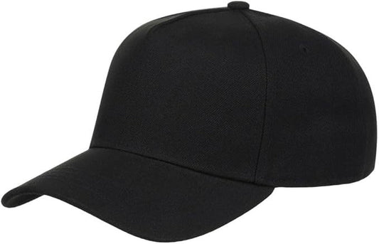 Lids Blank Black Snapback Cap / RRP £20