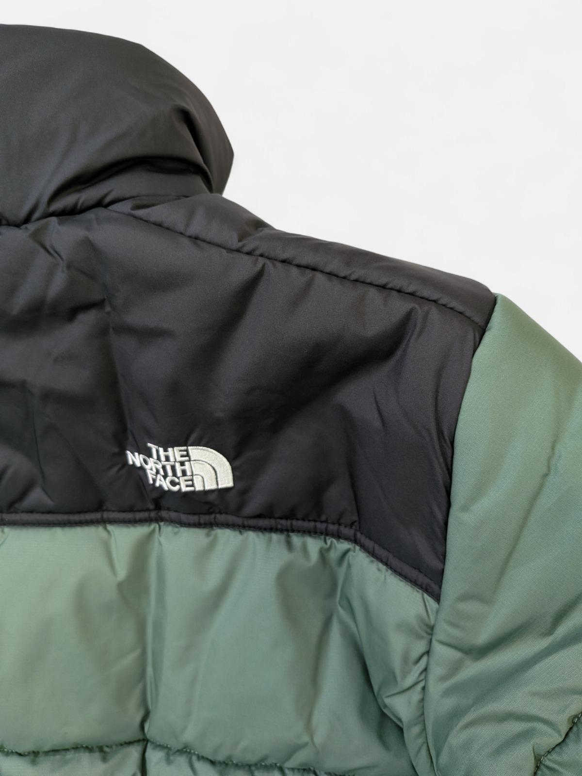 The North Face Womens SAIKURU PUFFER JACKET / Green Black / RRP £215