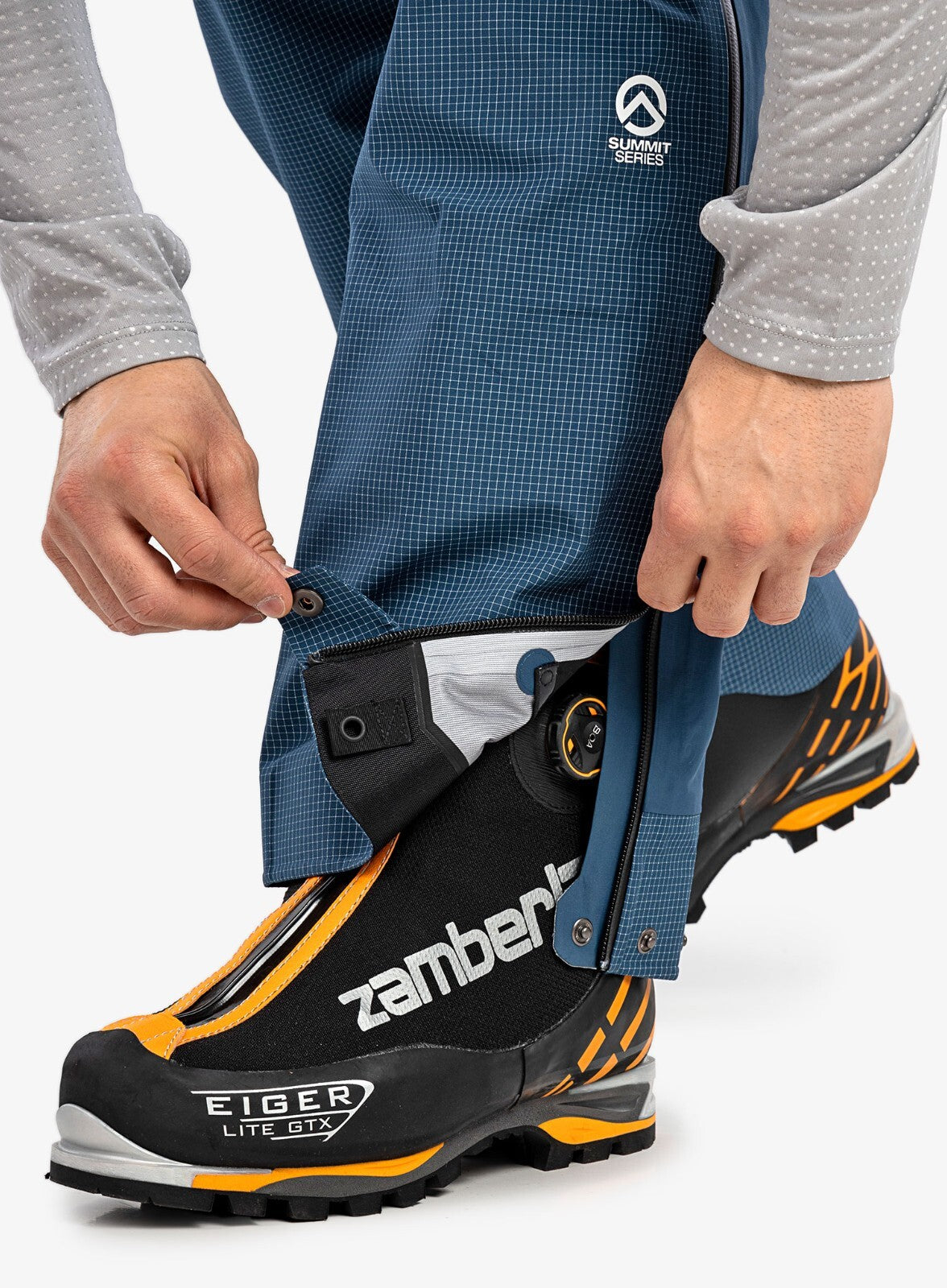 The North Face Men's Summit L5 Futurelight Full Zip Bib Pant / Blue / RRP £585