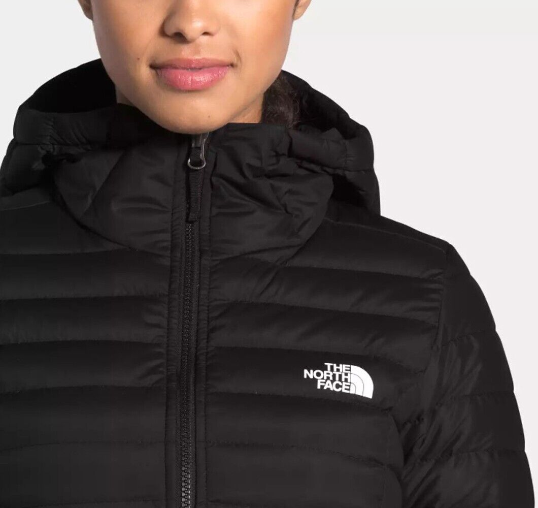 The North Face Womens Black Stretch Down Parka Puffer Jacket / RRP £275