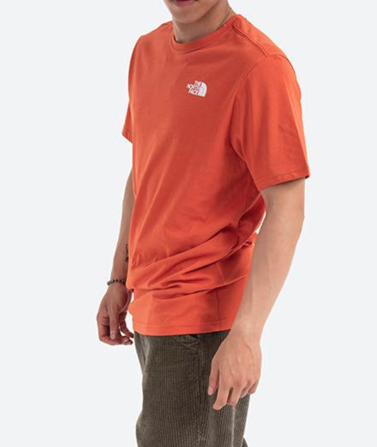 The North Face Mens S/S Red Box Tee / BNWT / Burnt Ochre / RRP £30
