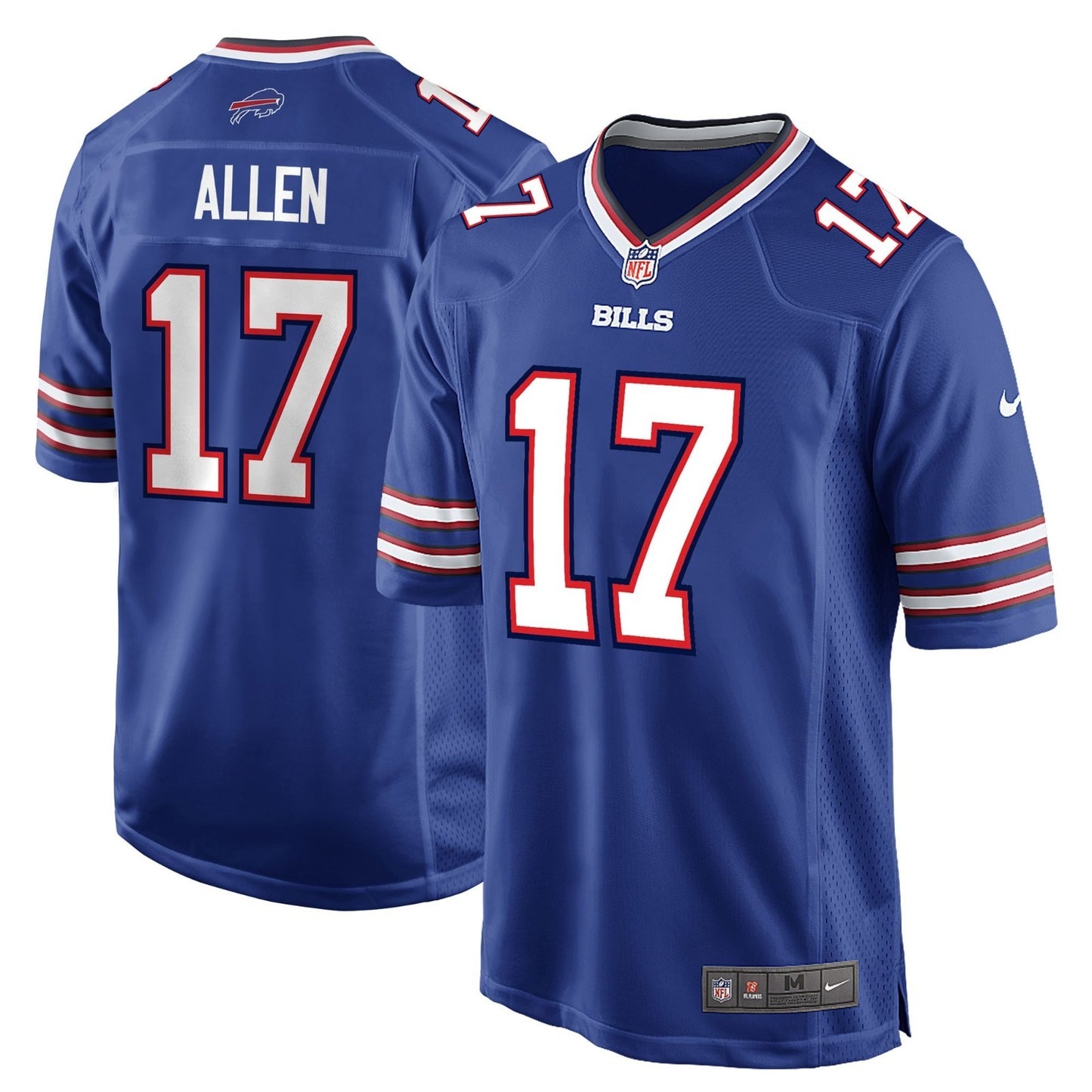 Nike NFL Buffalo Bills Josh Allen Jersey / Blue / RRP £105