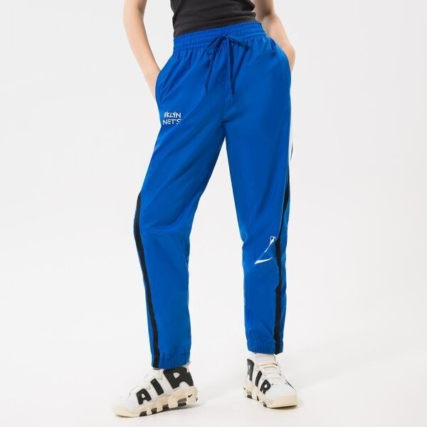 Nike Womens Brooklyn Nets City Edition Shell Track Pant / Blue / RRP £70