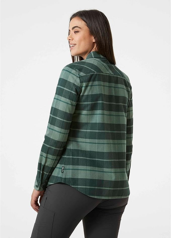 Helly Hansen Womens Classic Check Shirt / Green / RRP £75