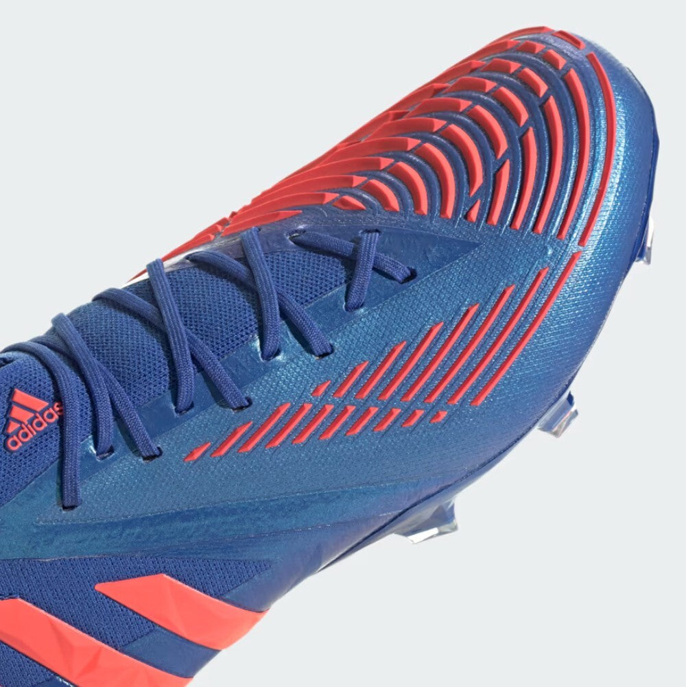 Adidas Unisex Predator Edge.1 FG Football Boots / Blue / RRP £180