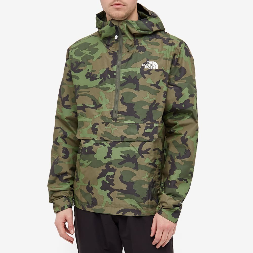 The North Face Mens Waterproof Fanorak / Thyme Brushwood Camoprint / RRP £155