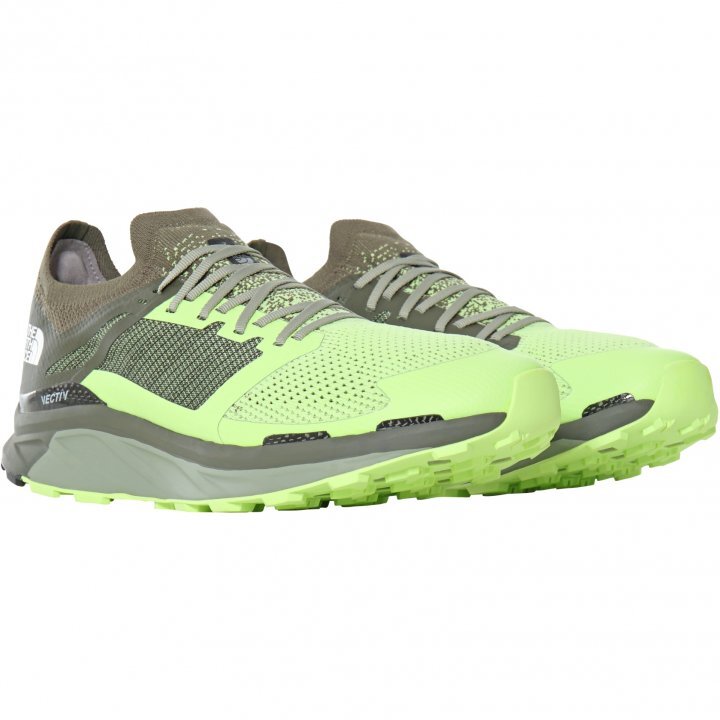 The North Face Mens Flight Vectiv Trail Running Shoes - Sharp Green/Tea RRP £180