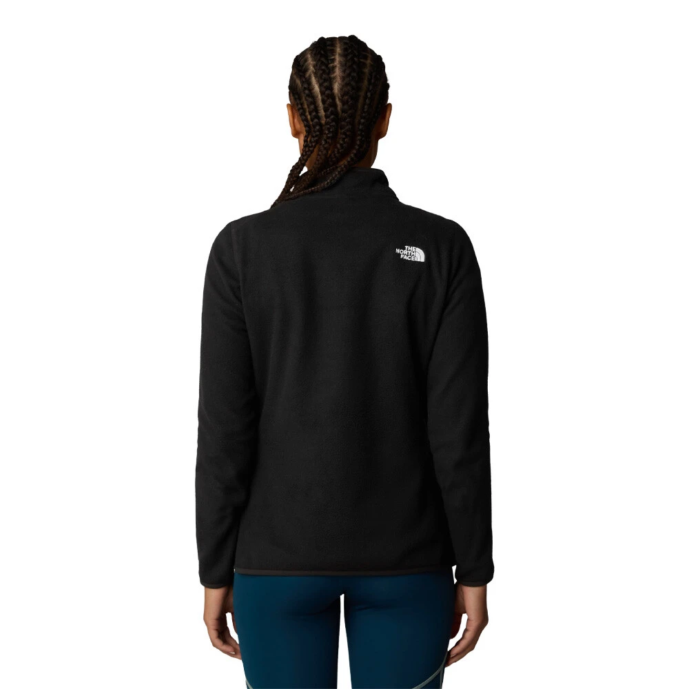 The North Face Womens 100 Glaicer 1/4 Zip Fleece / Black / RRP £65