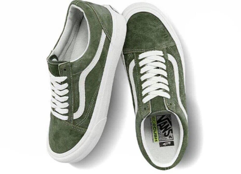 Vans Mens Old Skool VR3 LX 'forest Night' / Green White / RRP £85