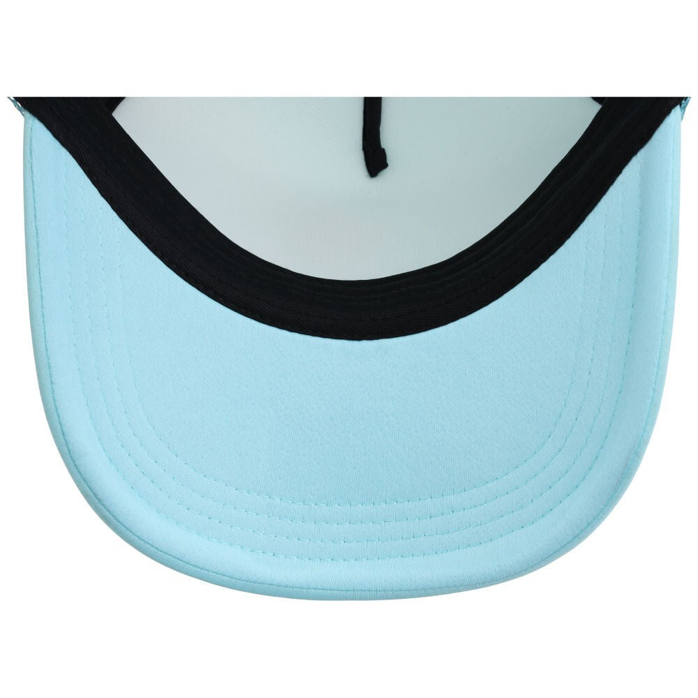Unisex Plain Screen Foam Trucker Hat / Turquoise / £20