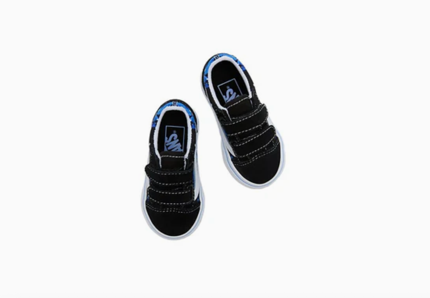 Vans Toddler Old Skool 2 Strap Trainers / Black Night Sky / RRP £37