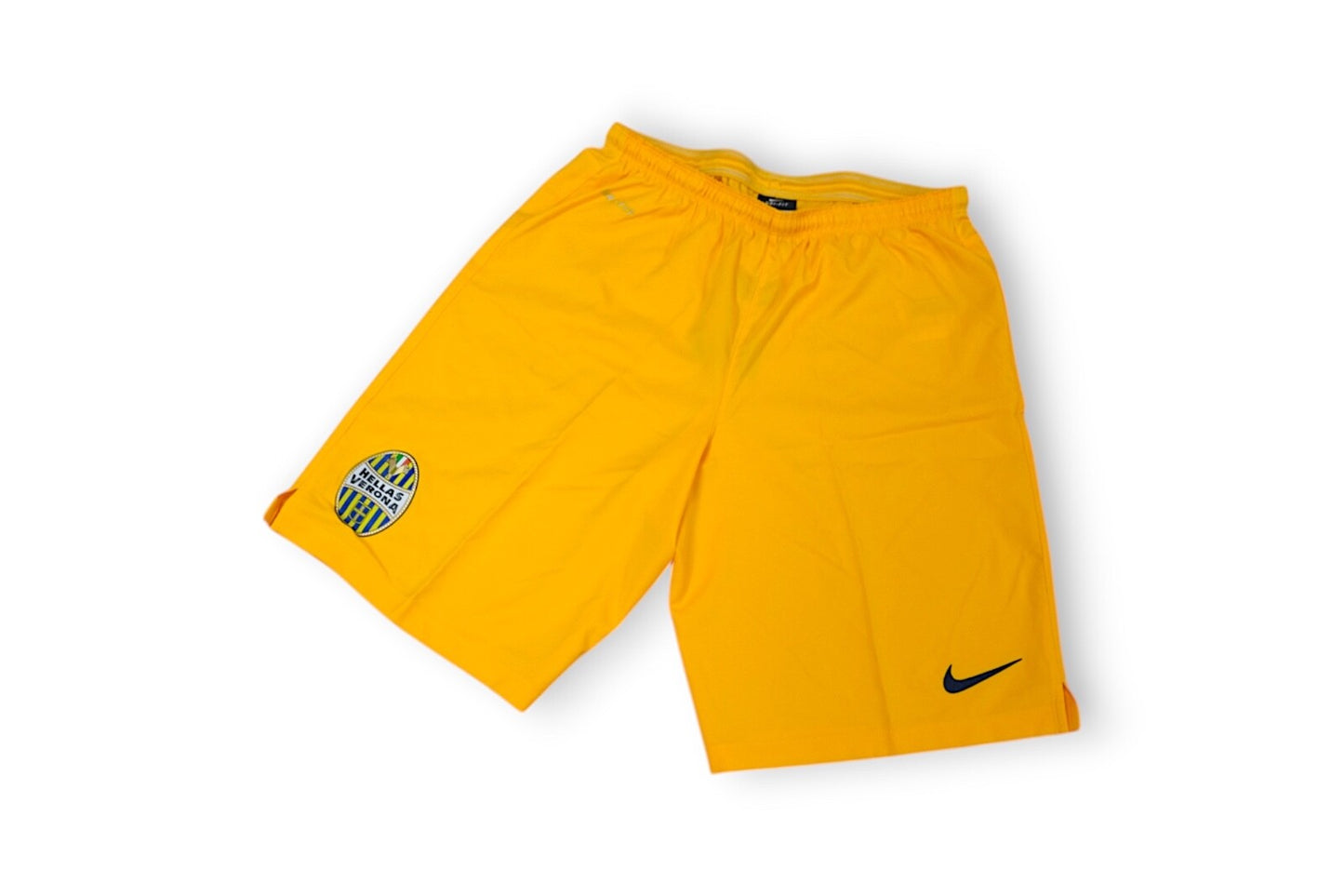 Nike 2015-16 Hellas Verona Away Shorts / Mens / Yellow / RRP £29.99