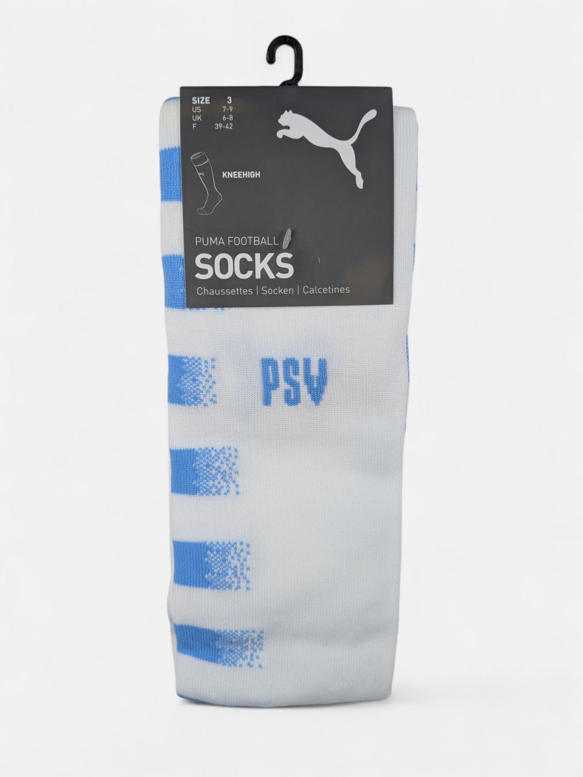 Puma Kids 2020-21 PSV Away Football Socks / BNWT / White / RRP £13