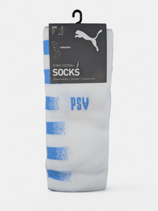 Puma Kids 2020-21 PSV Away Football Socks / BNWT / White / RRP £13