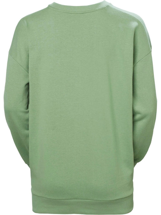 Helly Hansen Womens Logo Crew Sweater / Jade Green / RRP £50