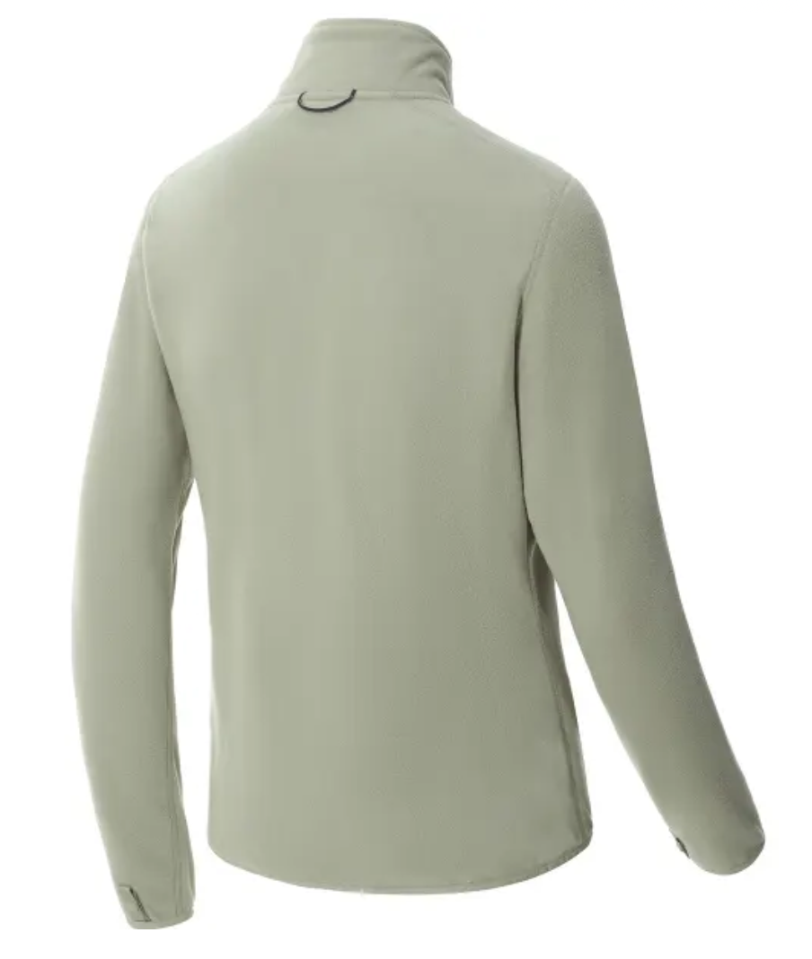 The North Face Women's 100 Glacier Full Zip Fleece / BNWT / Tea Green / RRP £65