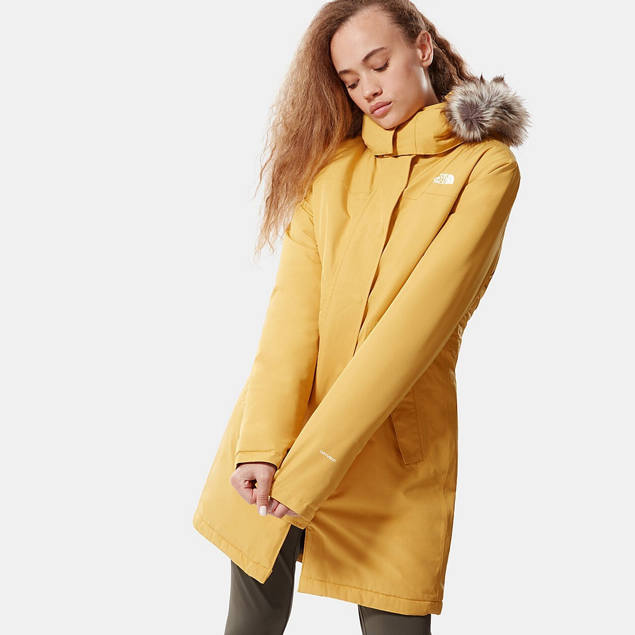 The North Face Women’s Aral Parka Winter Coat / Golden Spice / RRP £380