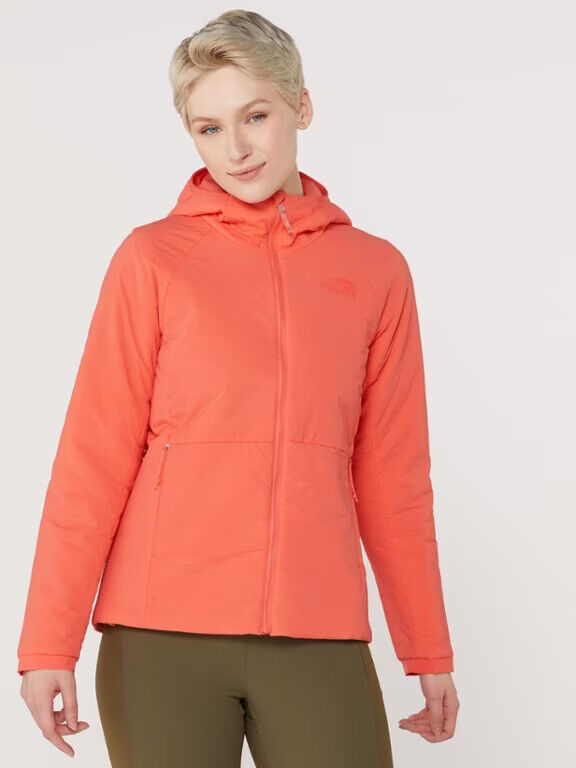 The North Face Women’s VENTRIX Hoodie – Emberglow Orange Hooded Women’s Jacket