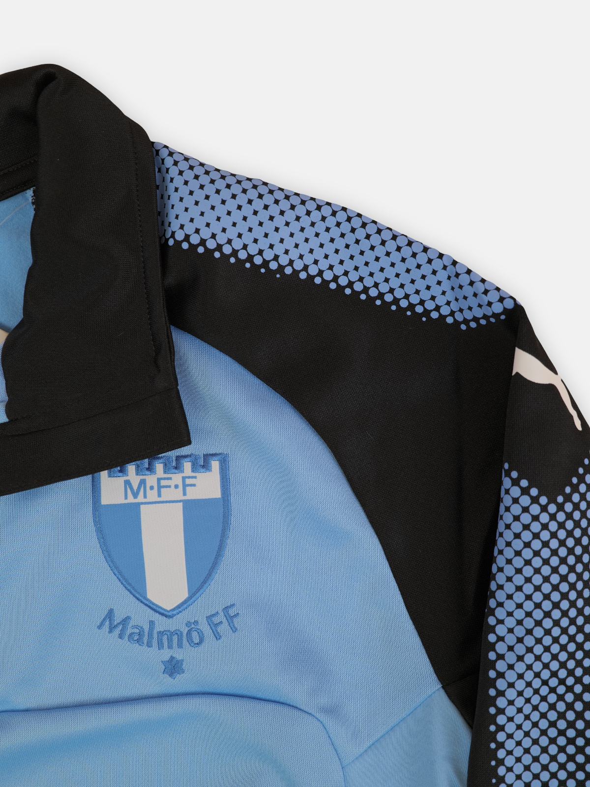 Puma Mens 2014-15 Malmo 1/4 Zip Training Football Top / Blue / RRP £64.99