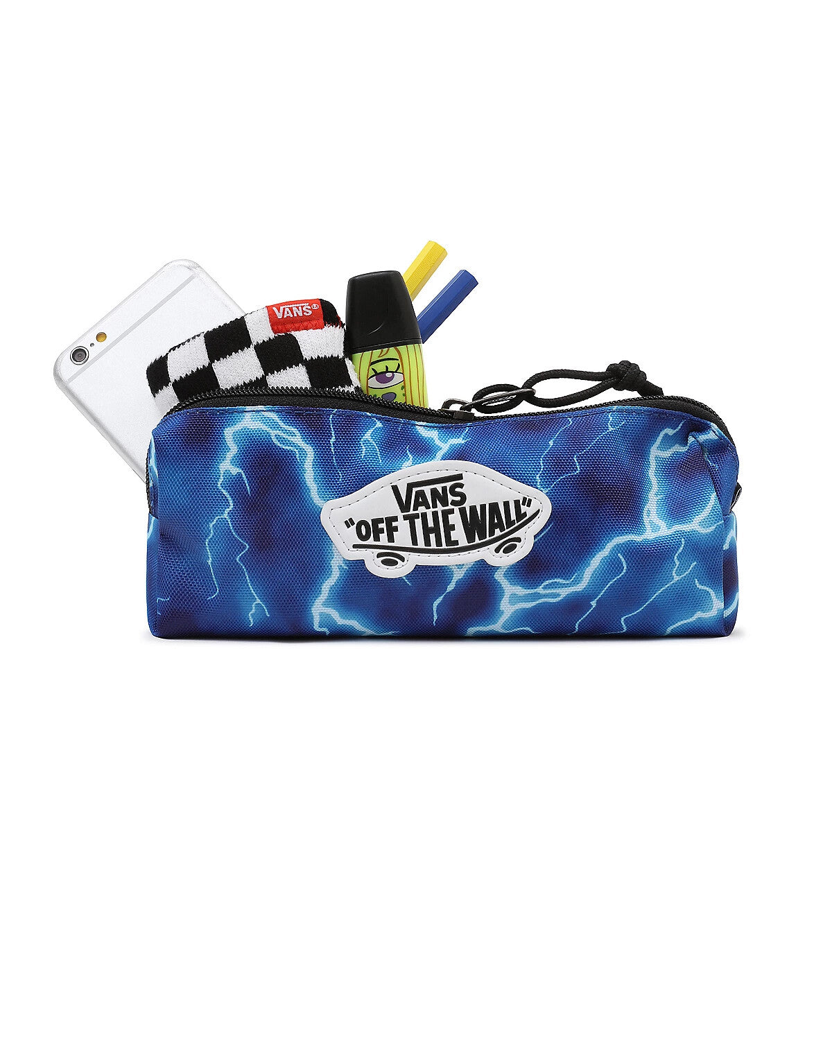 Vans Pencil Case Pouch / Blue Lightning / RRP £14