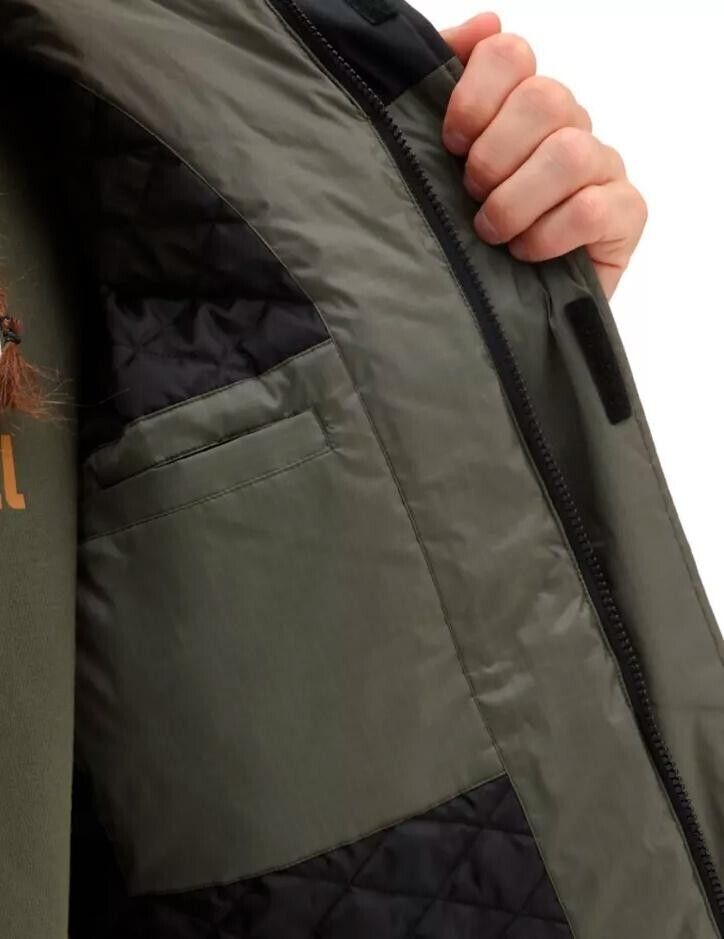 Vans Mens Coastal Mte-1 Jacket / Green Black / RRP £165
