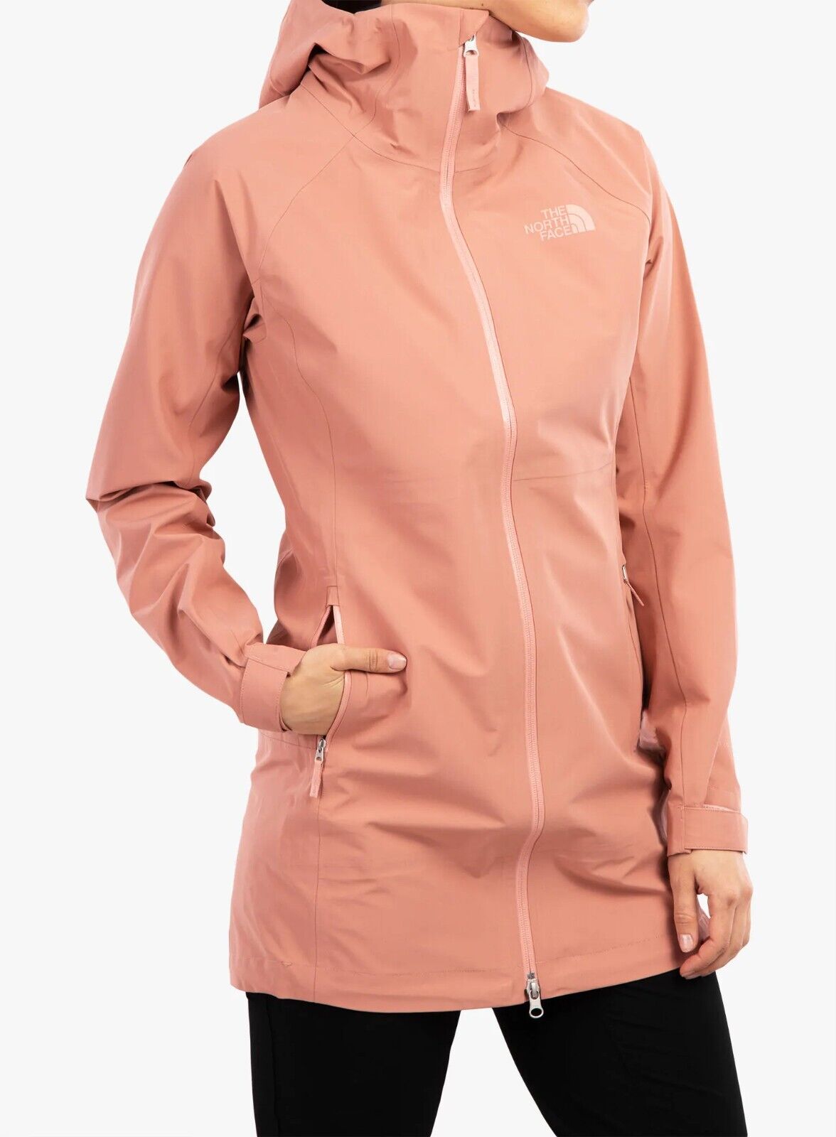The North Face Women's Plus Size Dryzzle Futurelight Parka / Rose / RRP £260