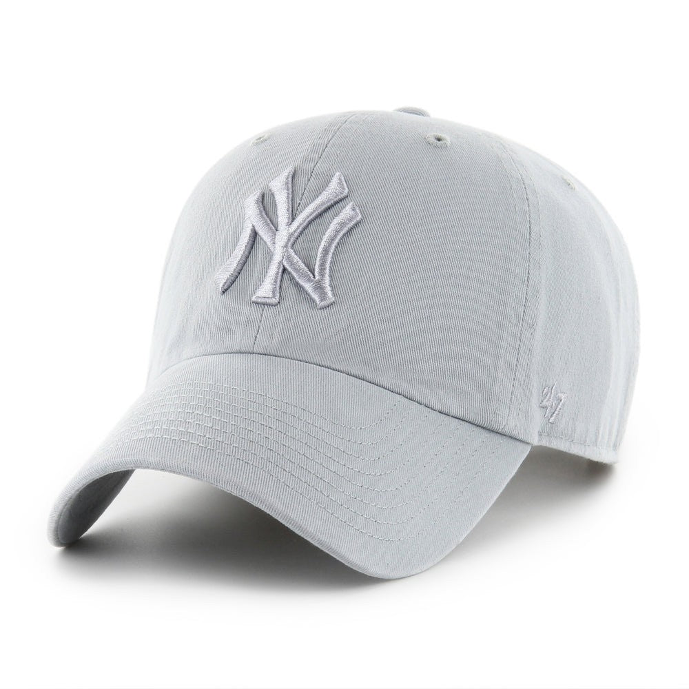 47 Brand New York Yankees Clean Up Relaxed Cap / Storm Grey / RRP £25