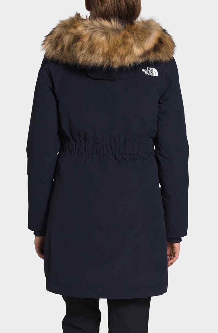 The North Face Women Arctic Parka Jacket Coat / Navy / RRP £395