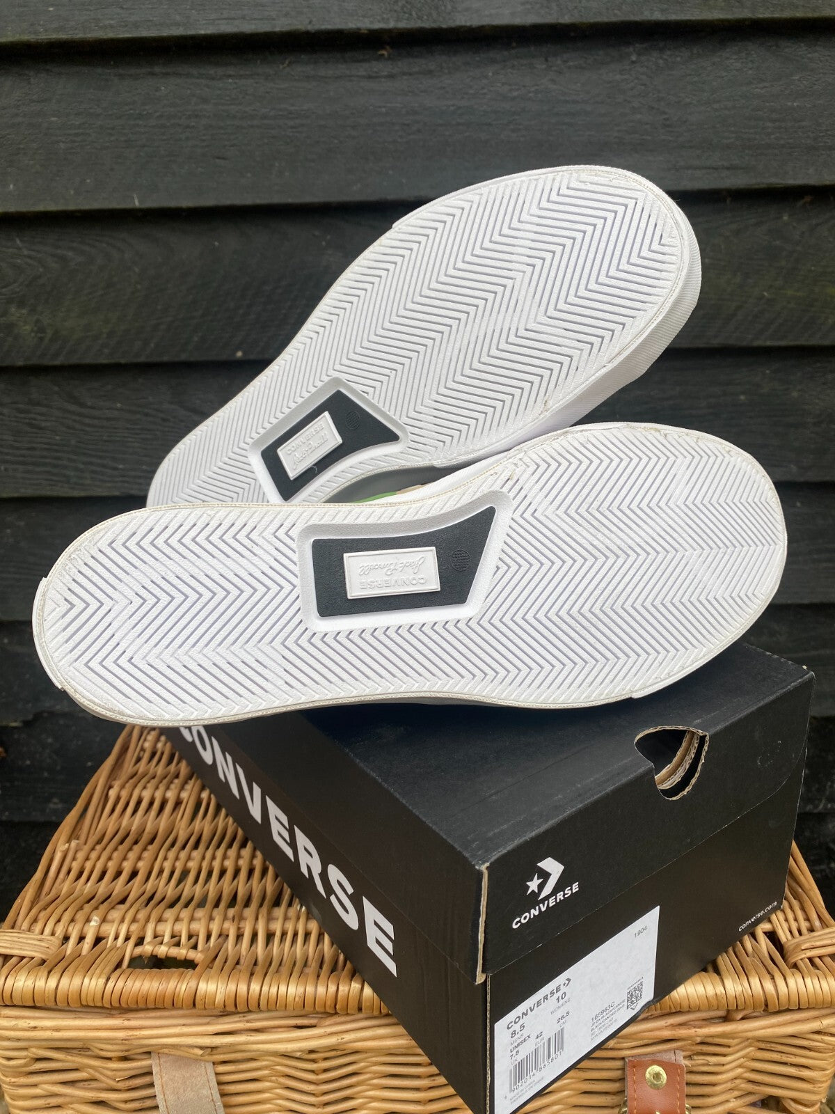 Converse Unisex Jack Purcell Archive Leather Low Trainers / BNIB / RRP £65