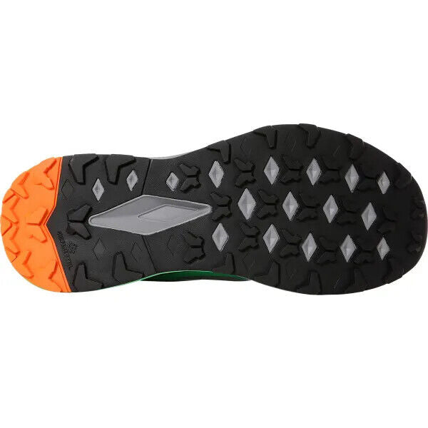 The North Face Men’s Vectiv Enduris– Meld Grey/Chlorophyll Green, Trail Shoes