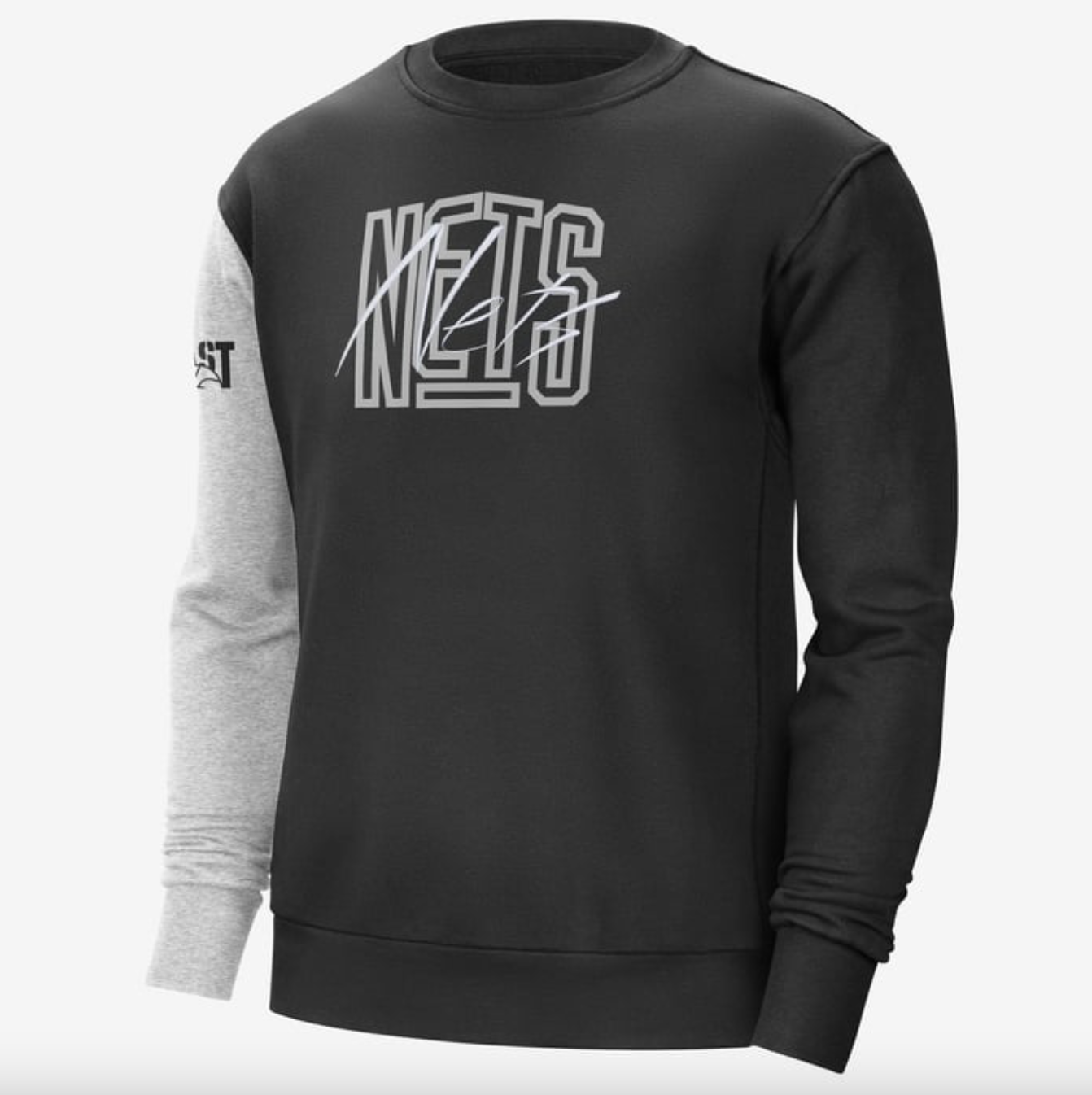 Nike Brooklyn Nets Courtside Fleece Sweatshirt / BNWT / Black / RRP / £67