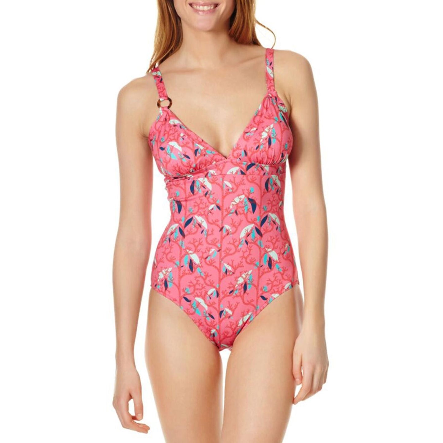 Vilebrequin Swimsuit / Feeric Light Pink Turtle Song / Womens / RRP £195