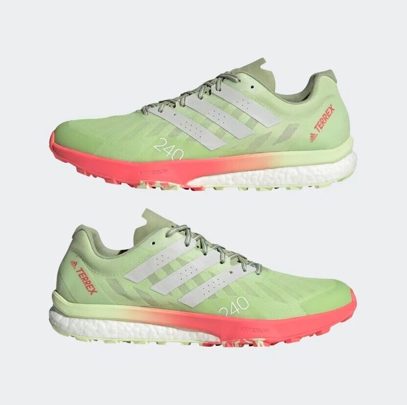 Adidas Mens Terrex Speed Ultra Trainers / Lime / RRP £140