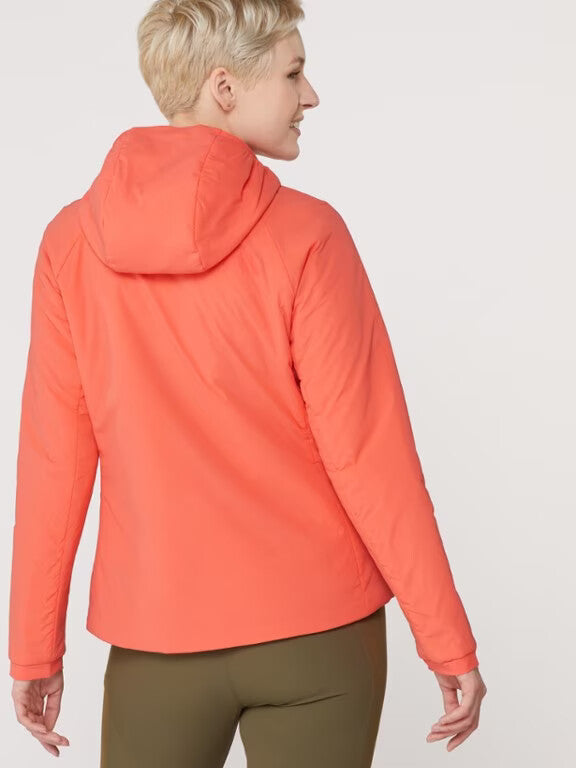 The North Face Women’s VENTRIX Hoodie – Emberglow Orange Hooded Women’s Jacket