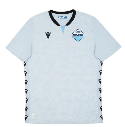 Macron Mens 2021-22 Lazio Goalkeeper Shirt / Grey / RRP £80