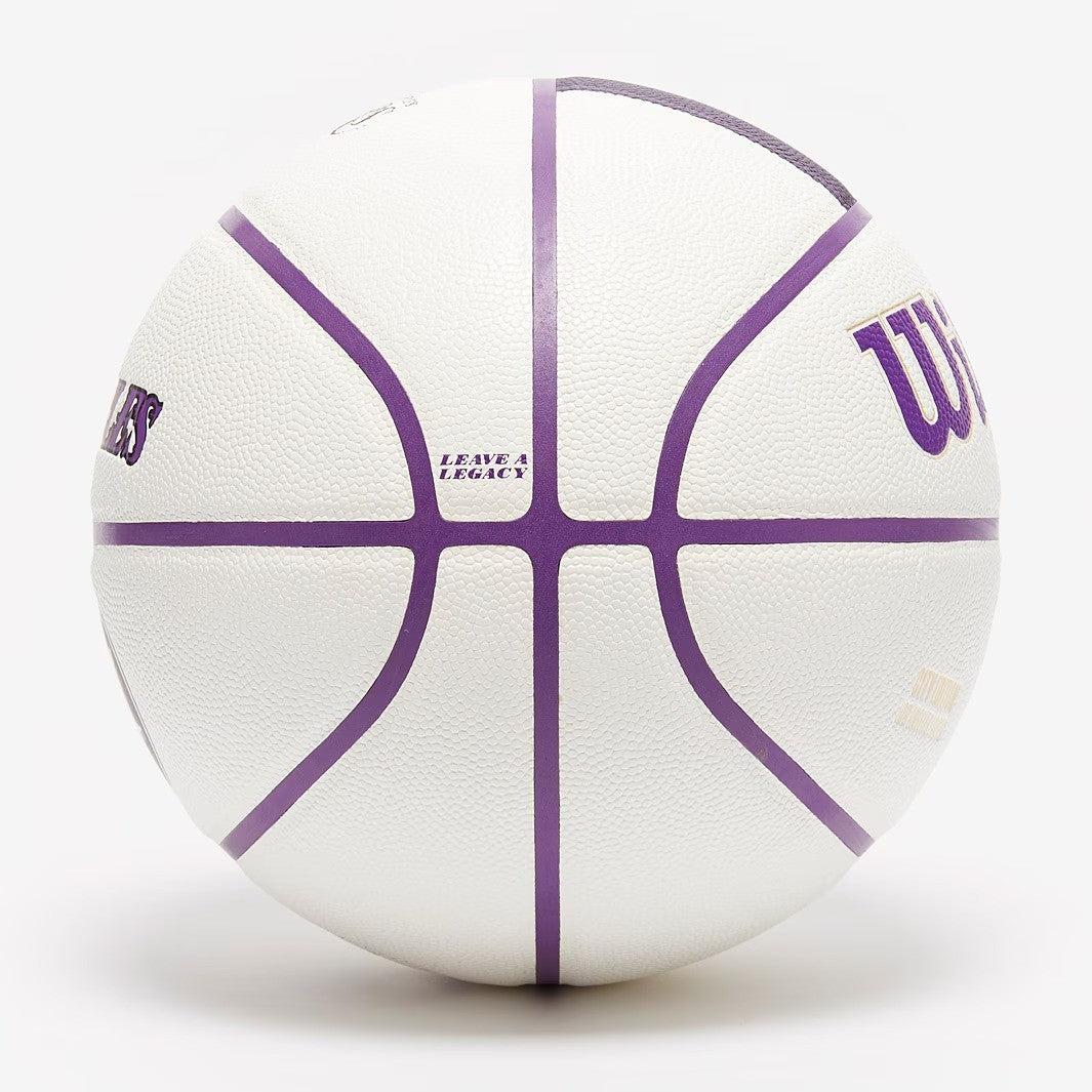 Wilson LA Lakers Team City Edition Collector Basketball / White / RRP £110