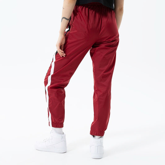 Nike Womens Chicago Bulls City Edition Shell Track Pant / Red Black / RRP £70