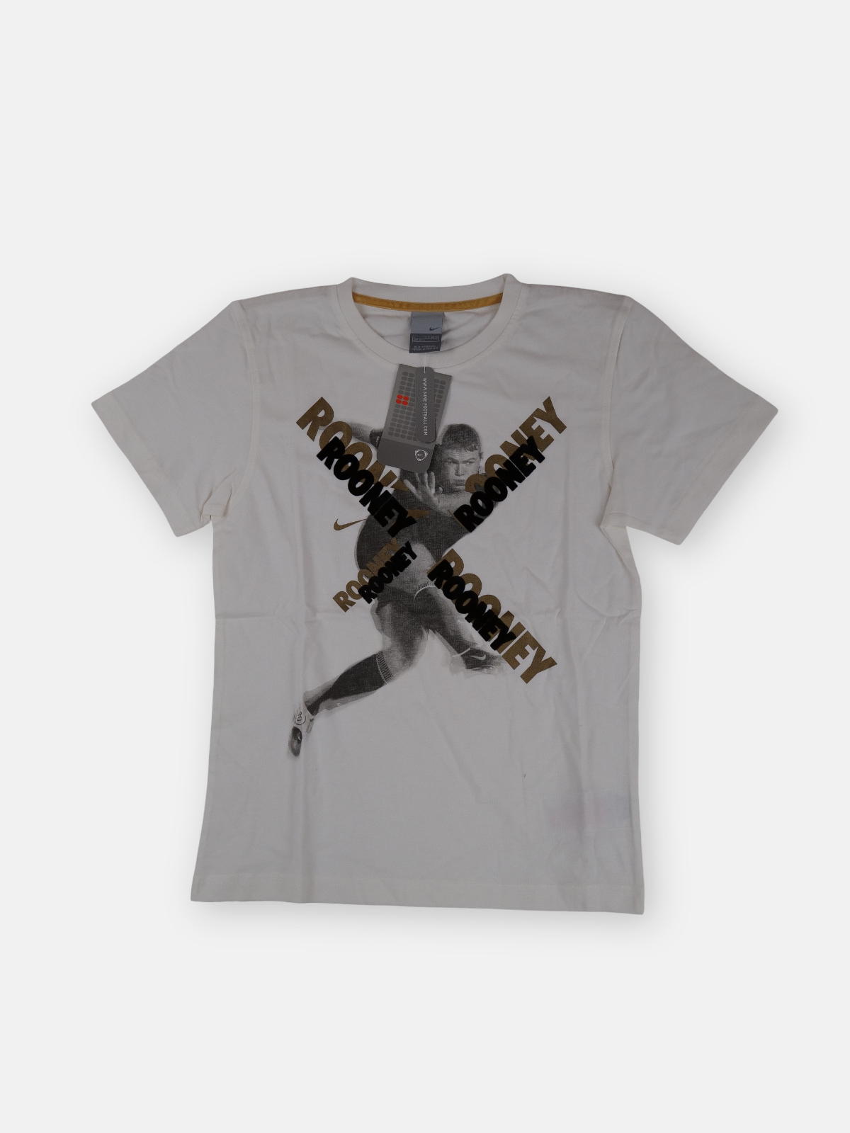 Nike Kids 2006 Rooney Nike Fan Football Tee / White / RRP £19.99