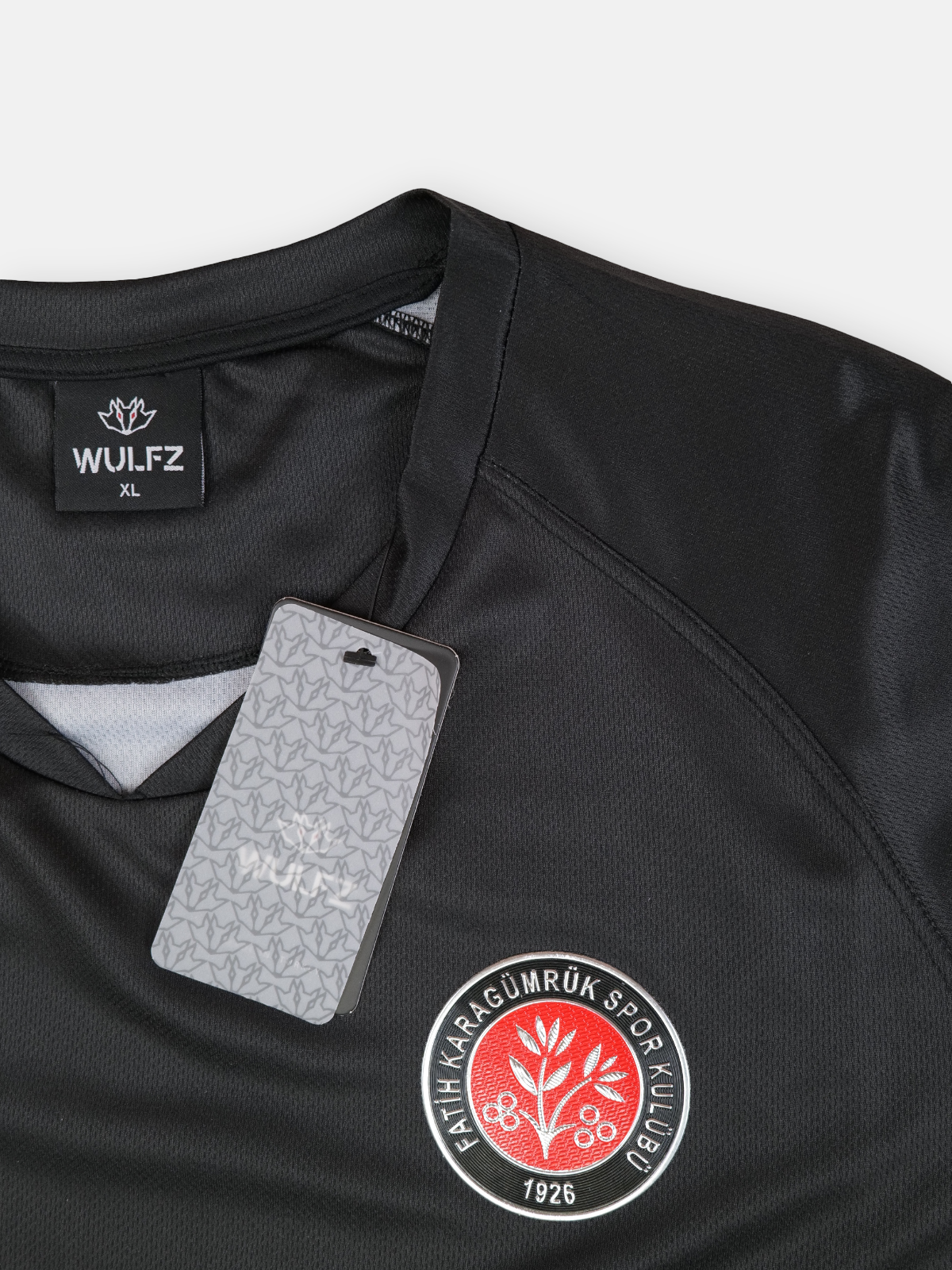 Wulfz Mens 2020-21 Fatih Karagümrük GK Shirt Football Shirt / Black / RRP £39.99
