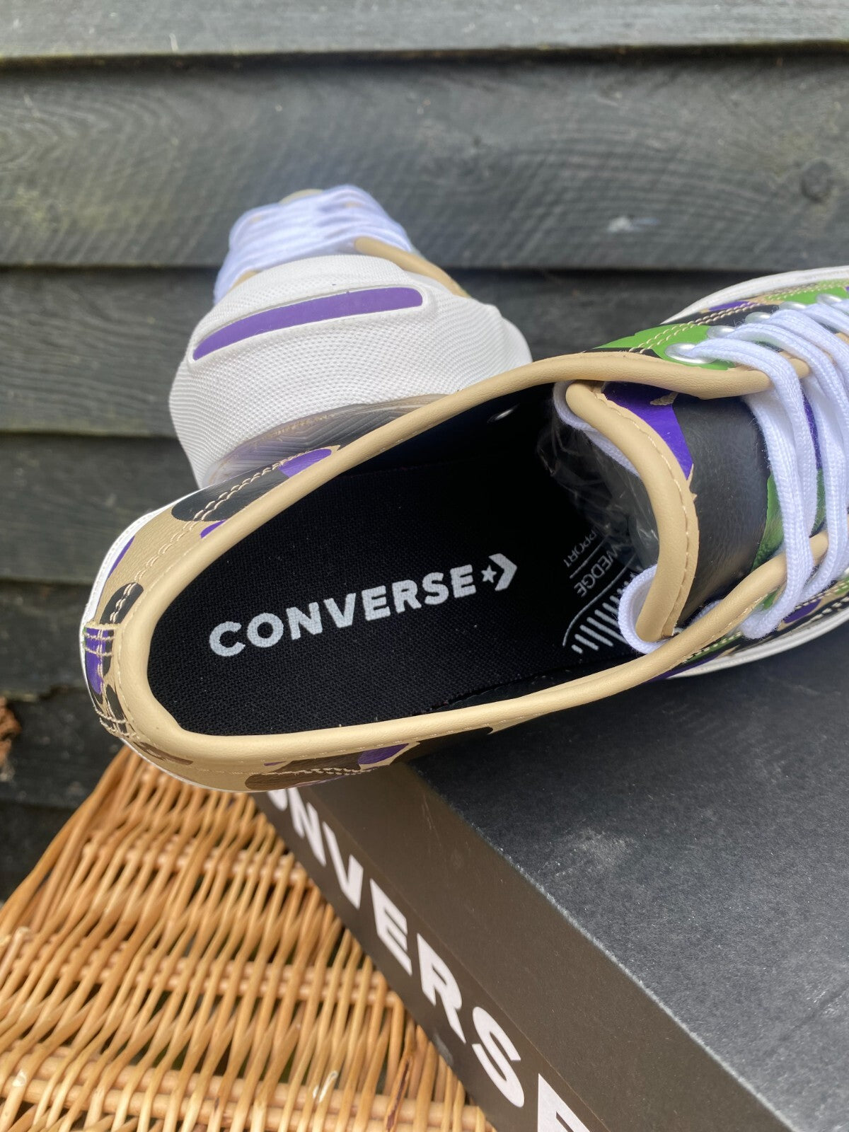 Converse Unisex Jack Purcell Archive Leather Low Trainers / BNIB / RRP £65